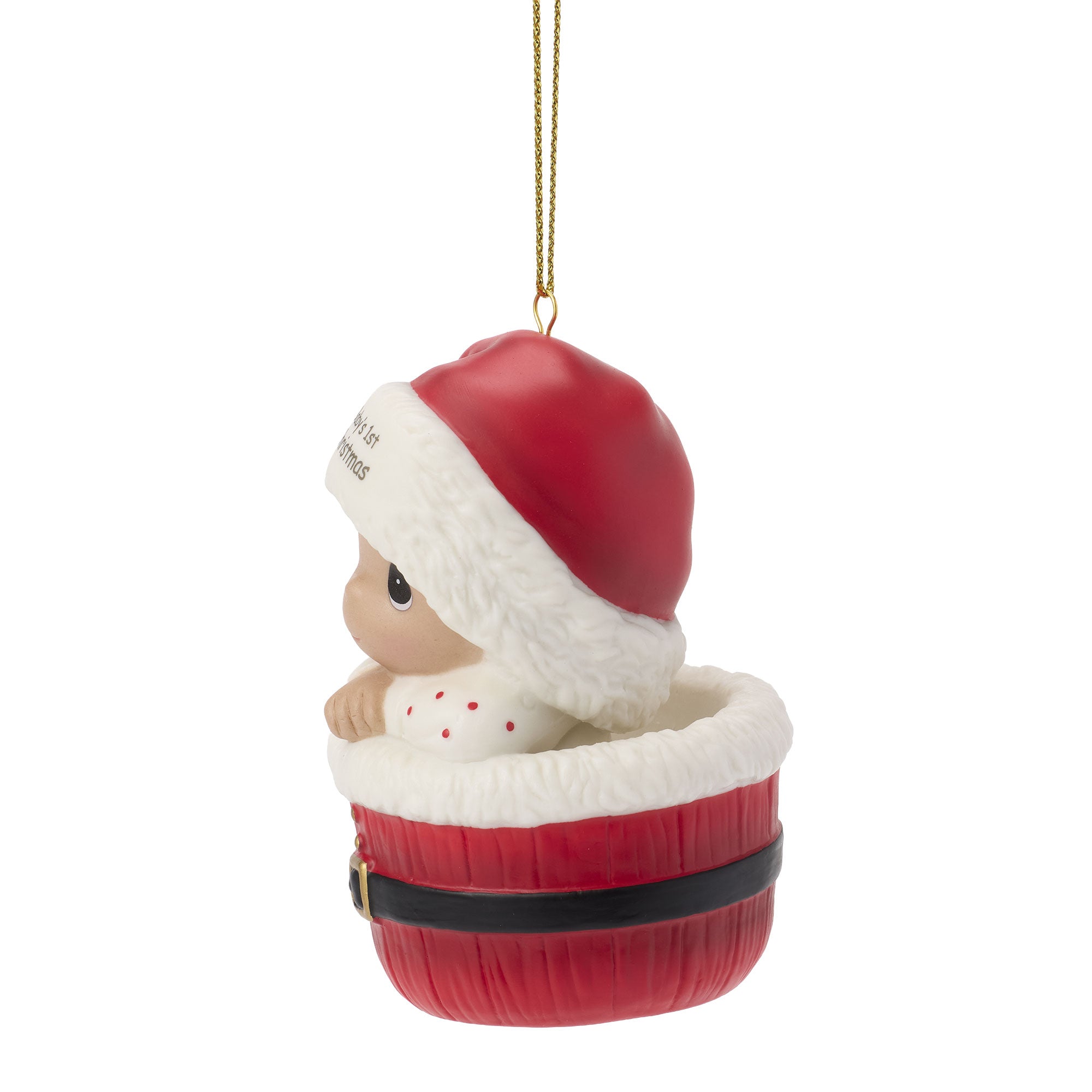 Baby's First Christmas Ornament Meduim Skin Tone - Image 4