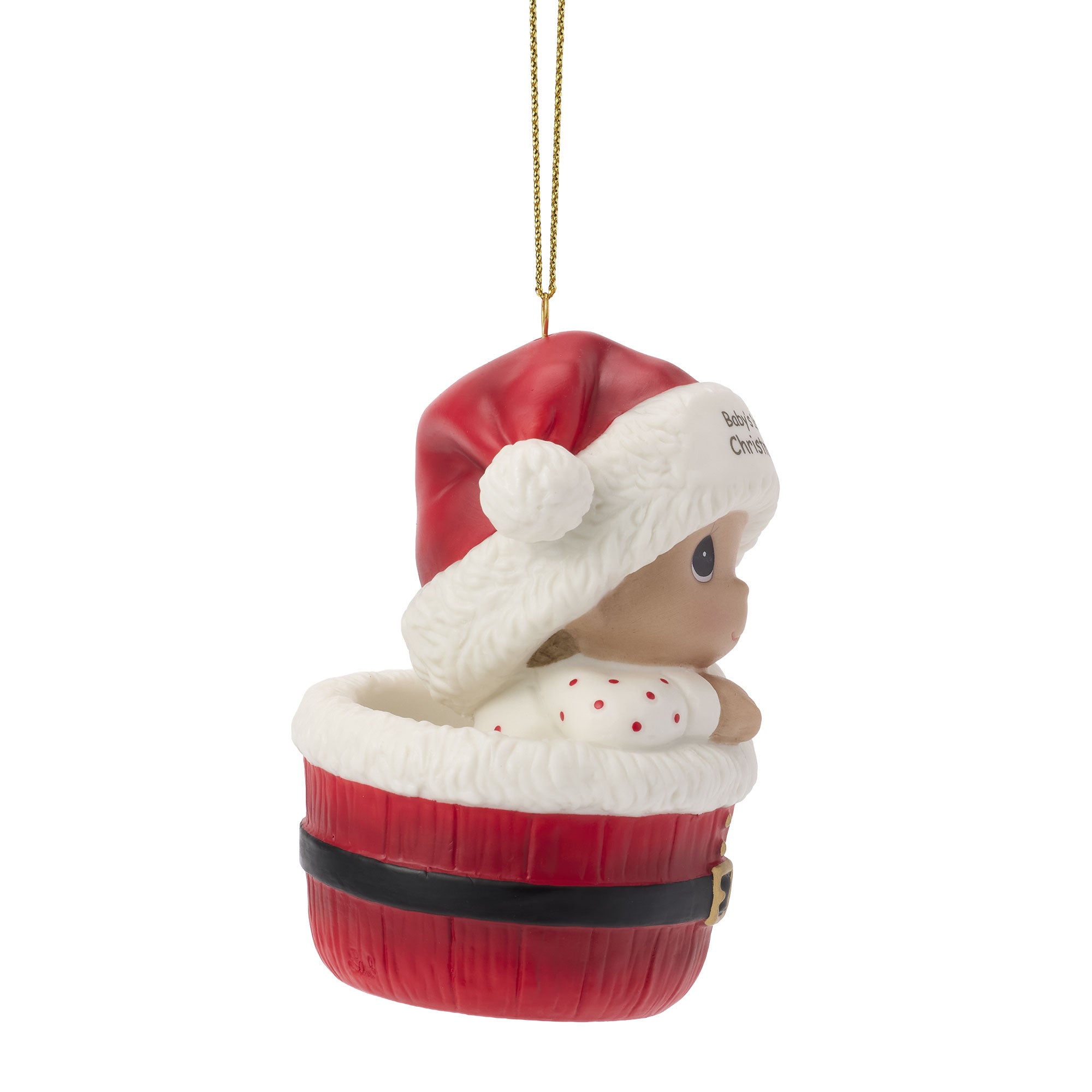 Baby's First Christmas Ornament Meduim Skin Tone - Image 5