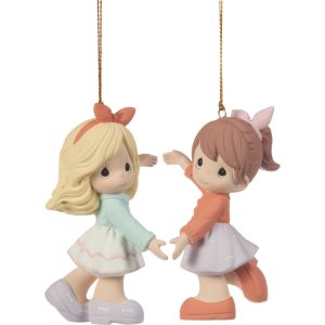 Two Friends. One Heart Ornament Set