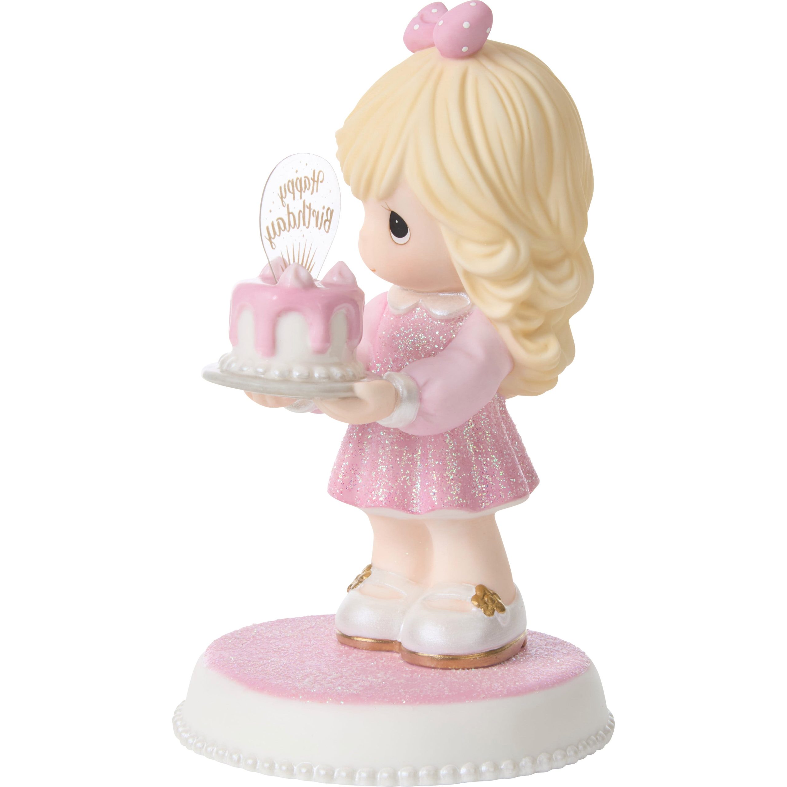 You're As Sweet As Can Be Blonde Birthday Figurine - Image 5