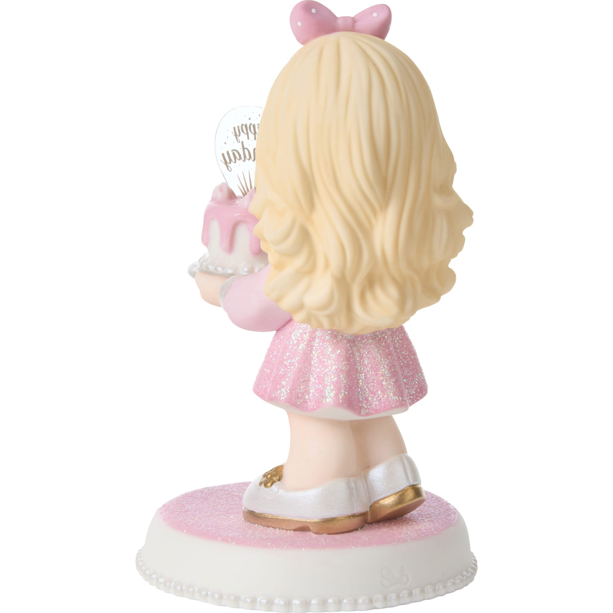 You're As Sweet As Can Be Blonde Birthday Figurine - Image 3