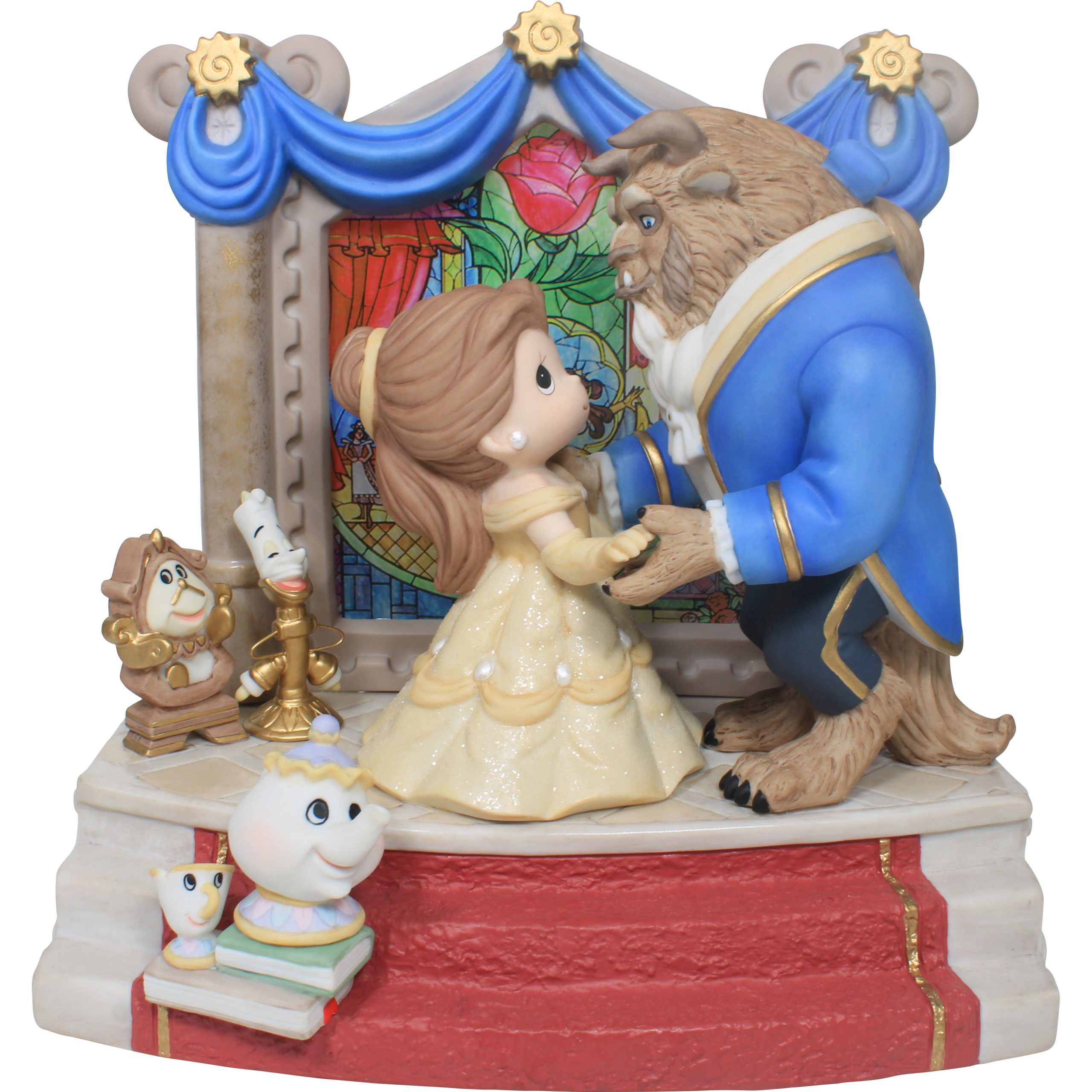 Life Is A Beautiful Dance With You Disney Beauty And The Beast Limited Edition Figurine - Image 3