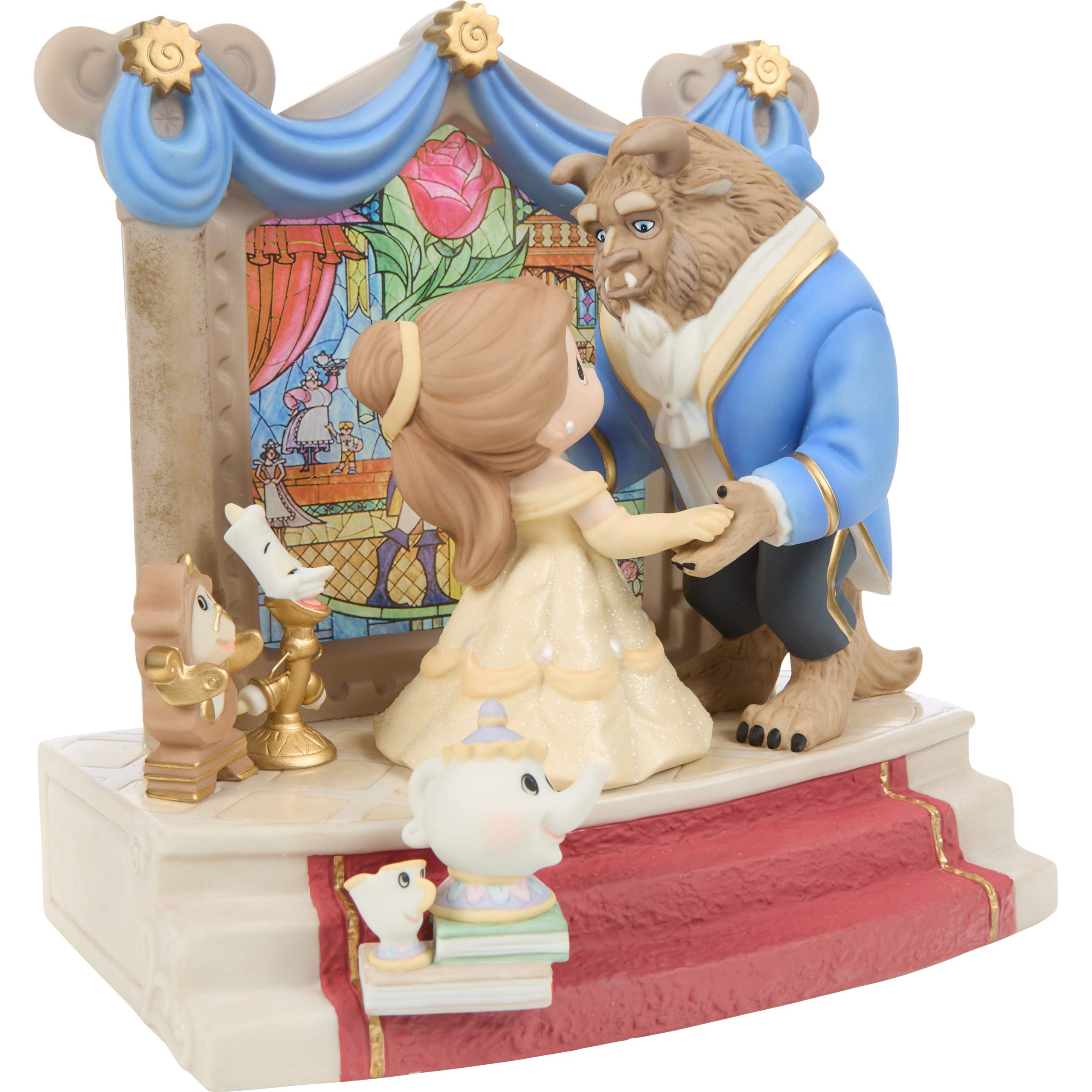 Life Is A Beautiful Dance With You Disney Beauty And The Beast Limited Edition Figurine - Image 5