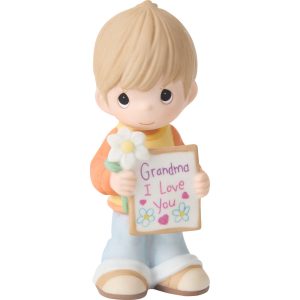 Grandma. I Love You Boy Figurine