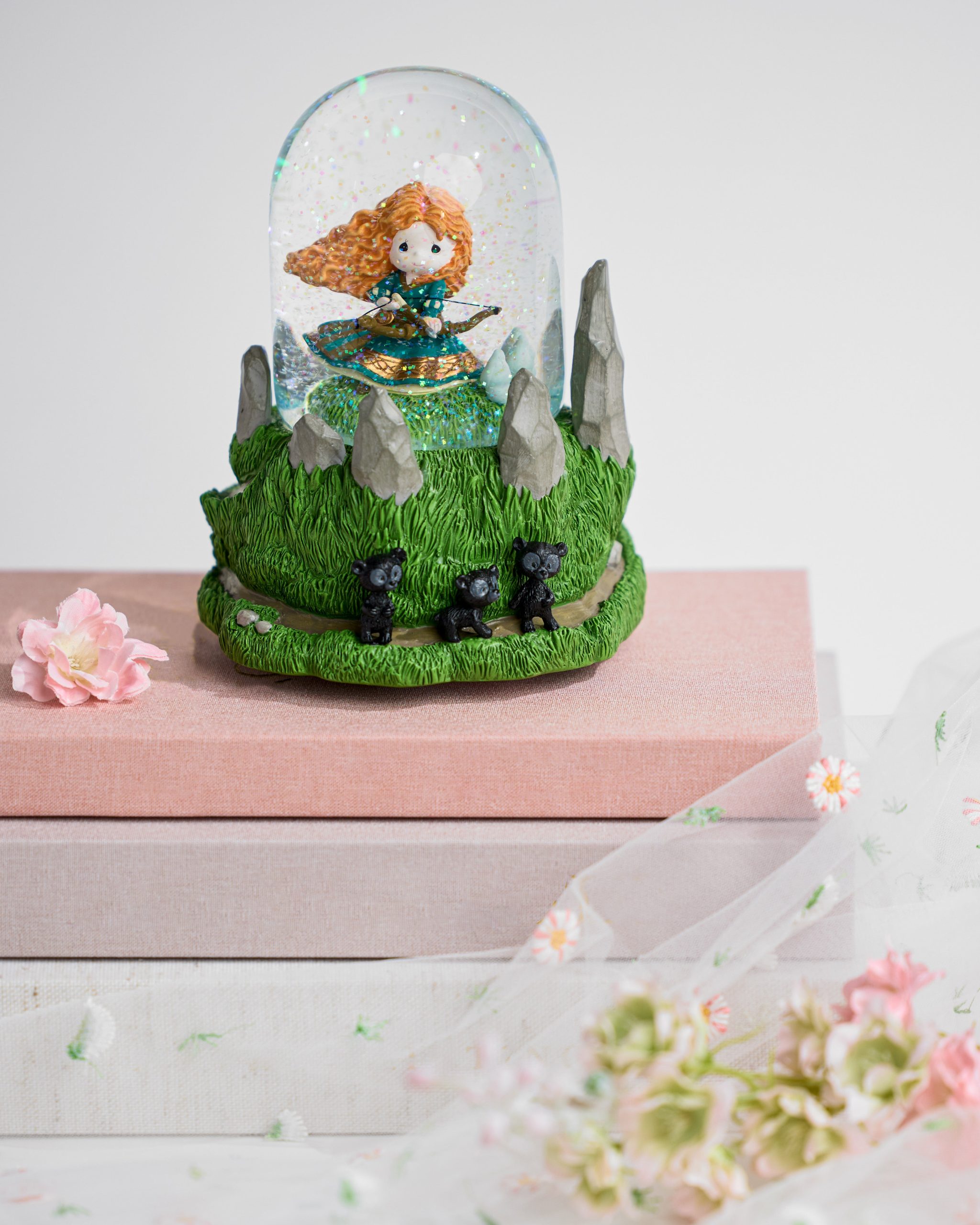 Be Brave. Be Bold. Be You Disney And Pixar Merida Musical Snow Globe - Image 3
