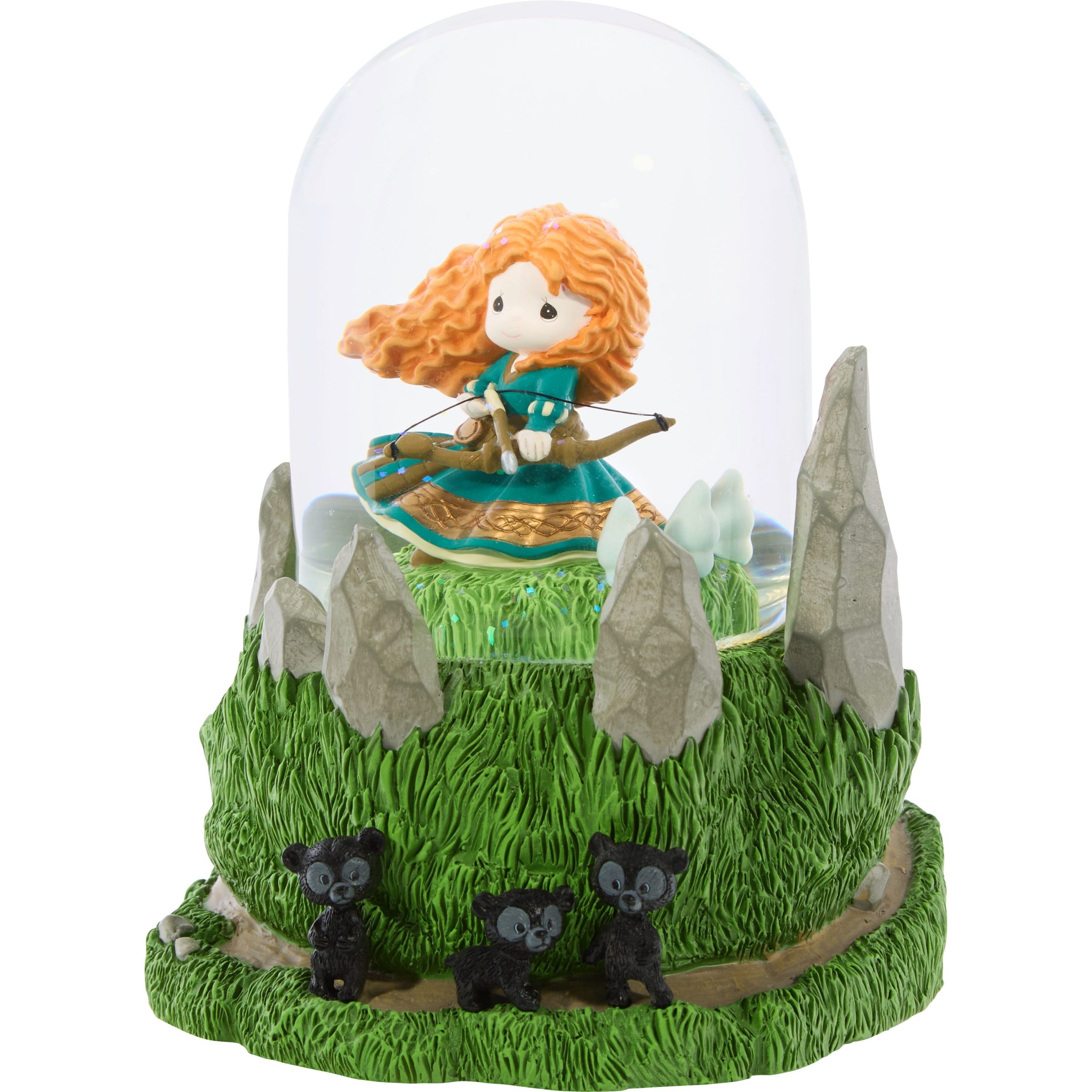 Be Brave. Be Bold. Be You Disney And Pixar Merida Musical Snow Globe - Image 4