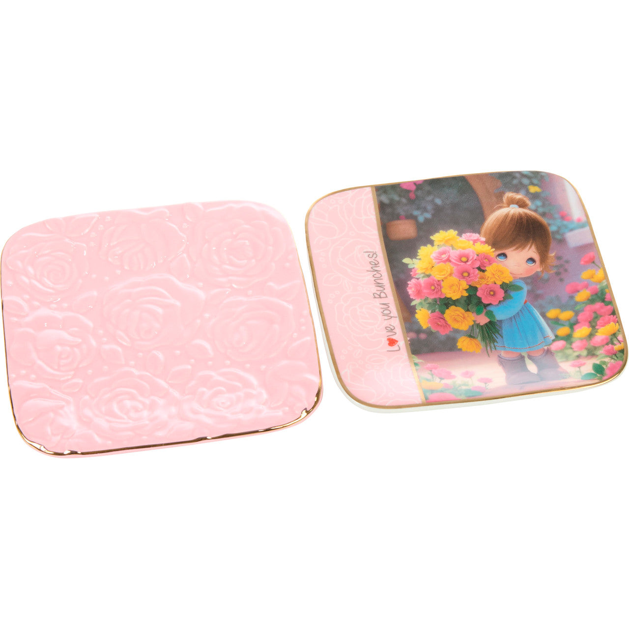 Love You Bunches! Trinket Trays. Girl. Set Of 2 - Image 3