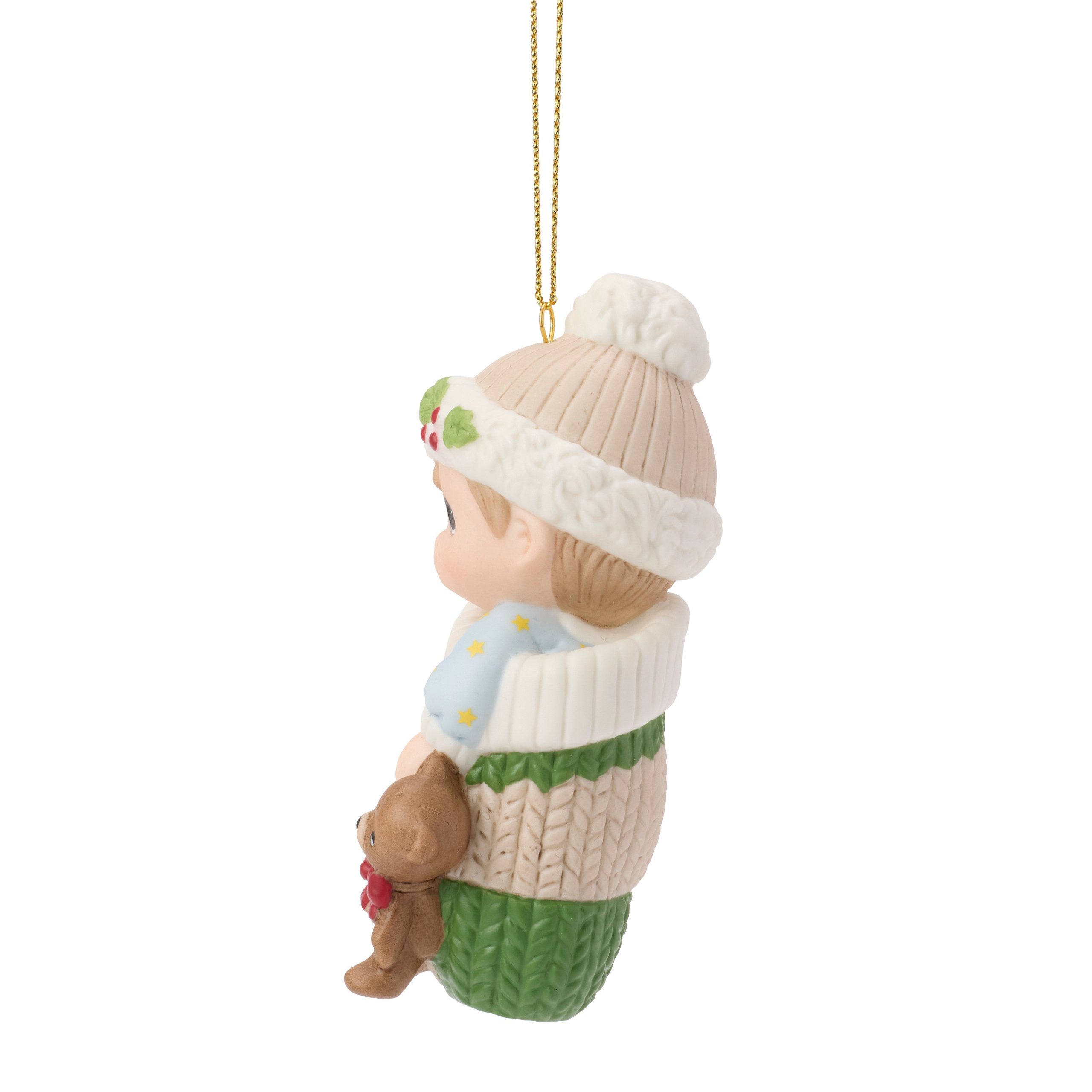 Baby's First Christmas 2026 Dated Baby Boy Ornament - Image 5