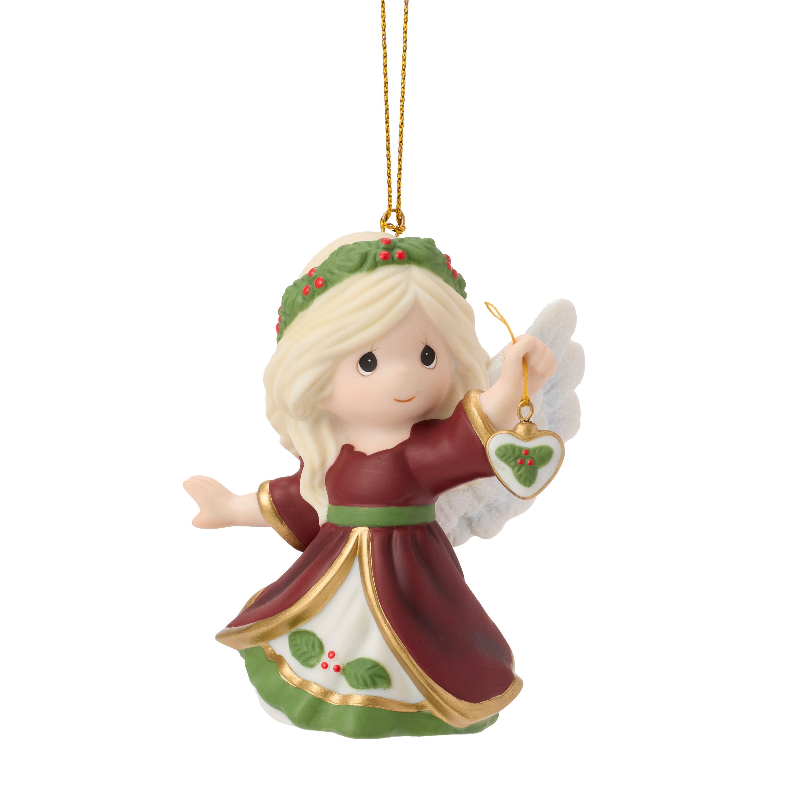 Heartfelt Christmas Wishes Annual Angel Ornament - Image 5