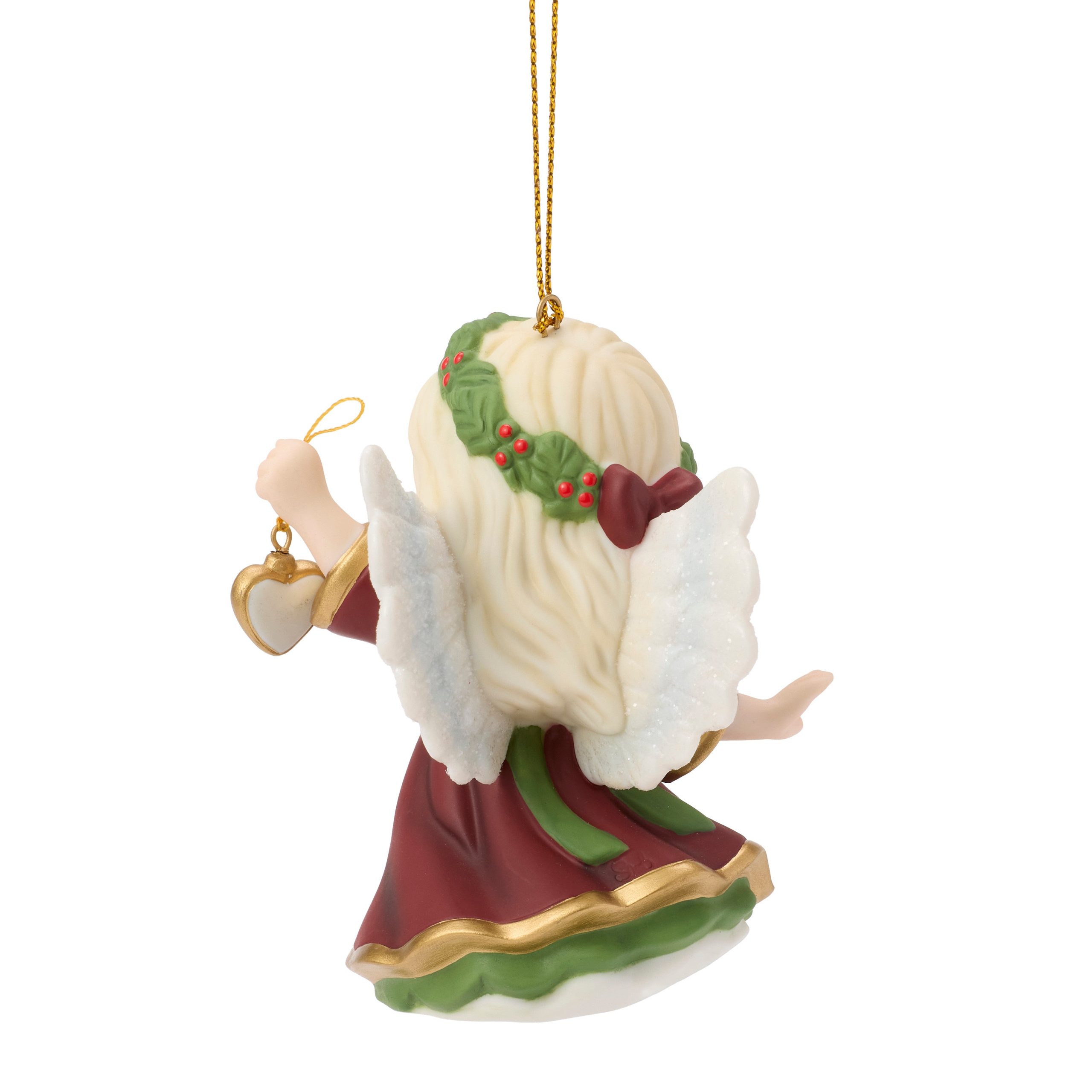 Heartfelt Christmas Wishes Annual Angel Ornament - Image 7