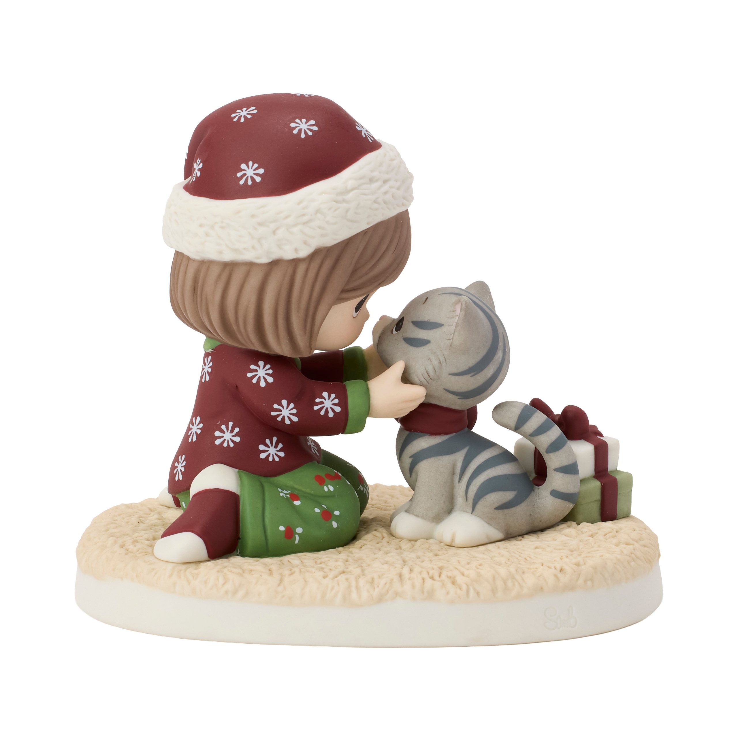 Holiday Wishes and Sandpaper Kisses Figurine - Image 4