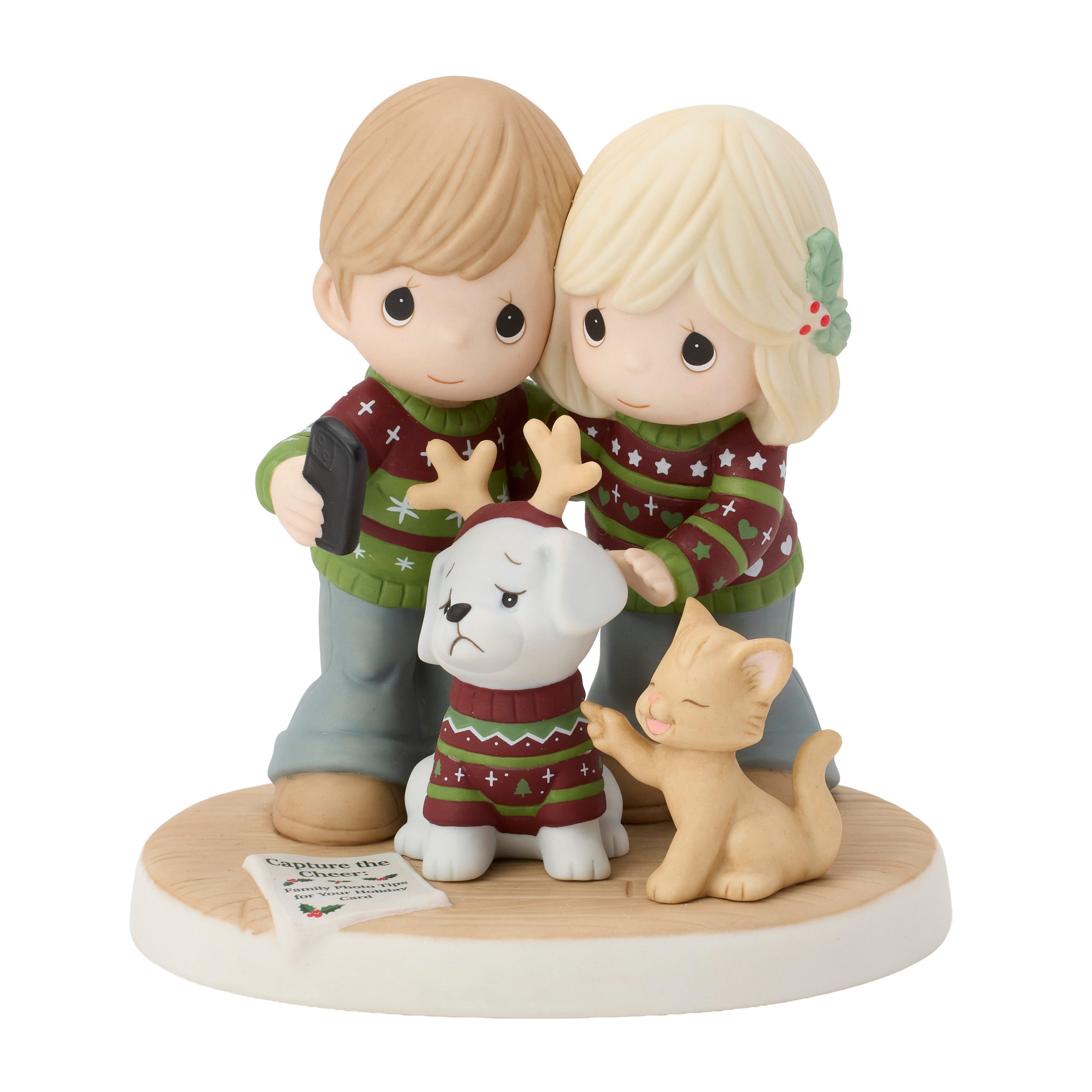 Capture The Love And Laughter This Season Figurine - Image 5
