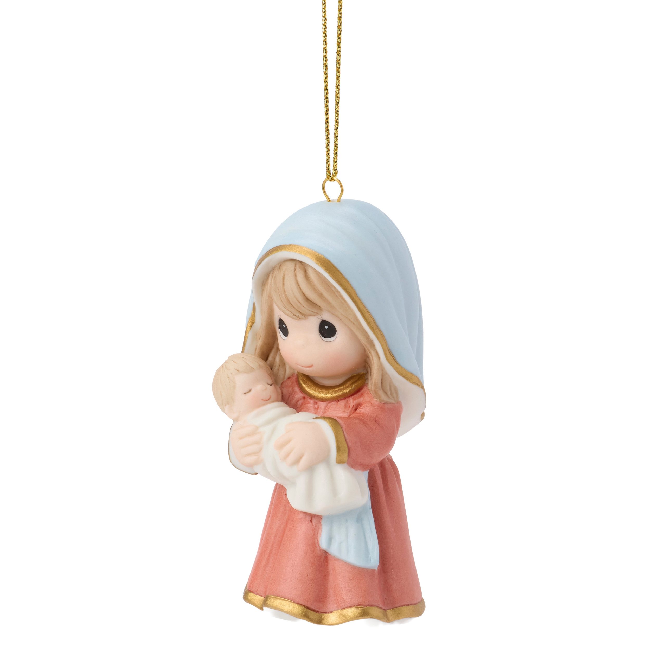 Cradled In A Mother's Love Nativity Ornament - Image 3