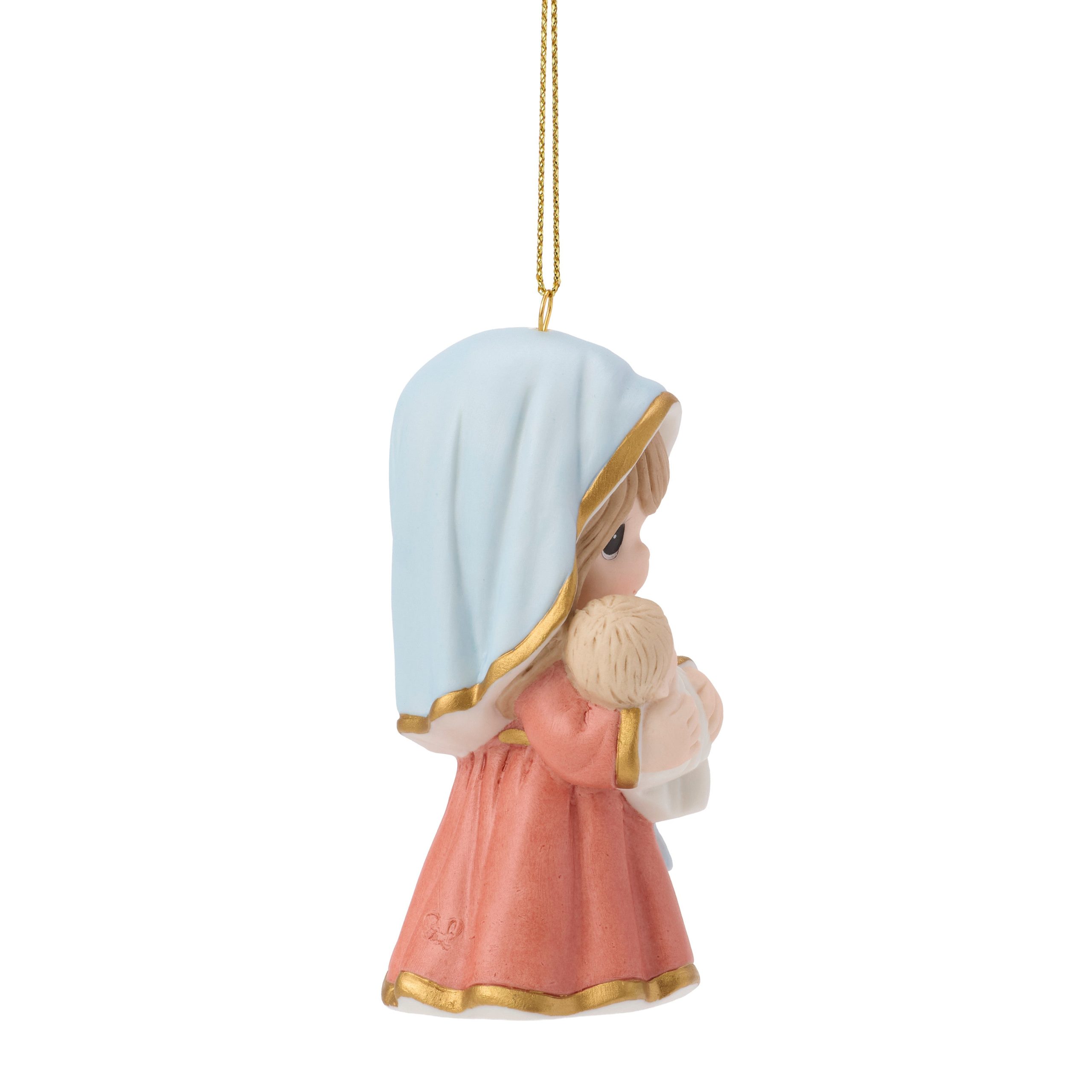 Cradled In A Mother's Love Nativity Ornament - Image 4