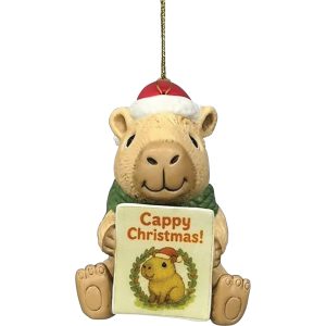 Cappy Christmas Capybara Ornament