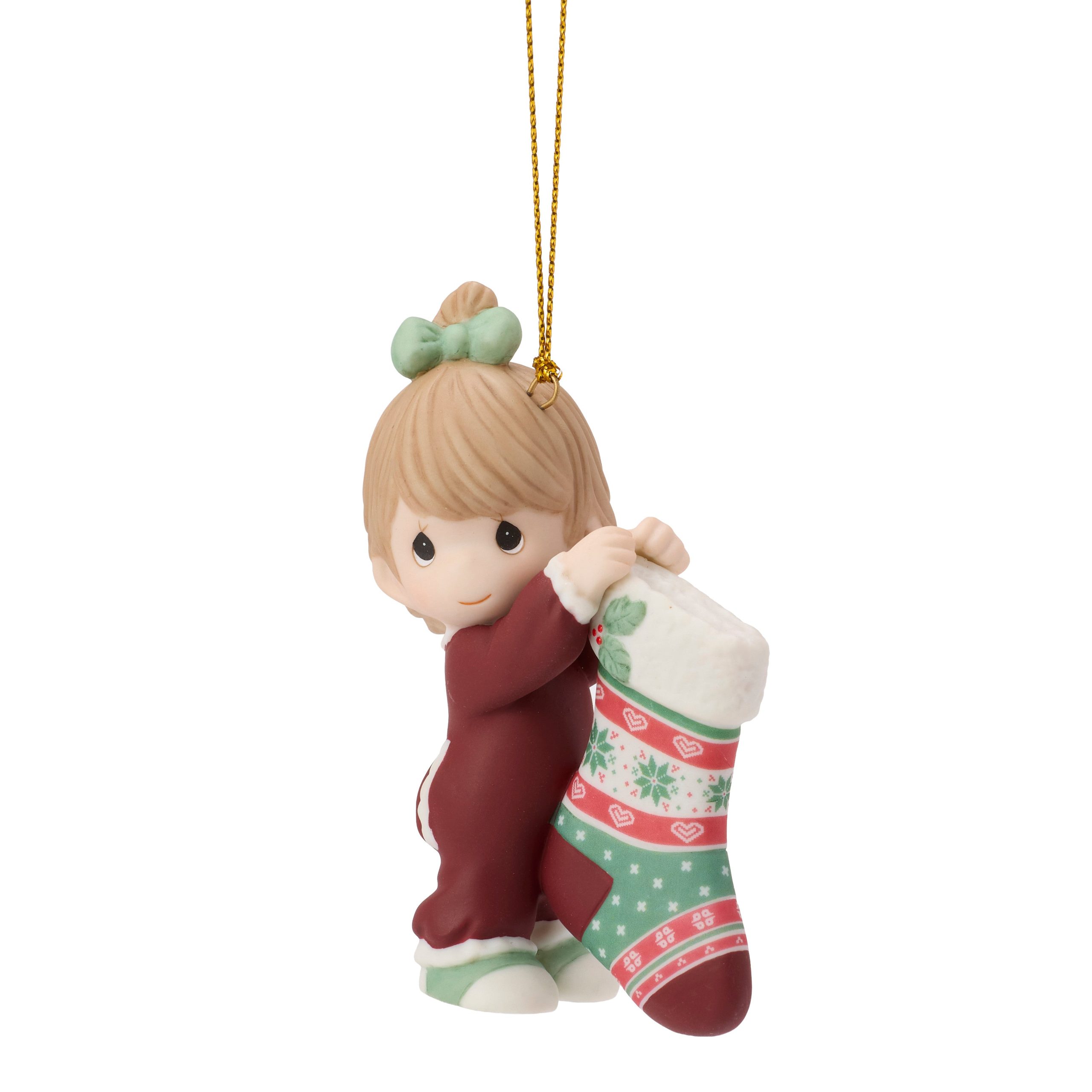 It's Beginning To Look A Lot Like Christmas Girl Ornament - Image 4