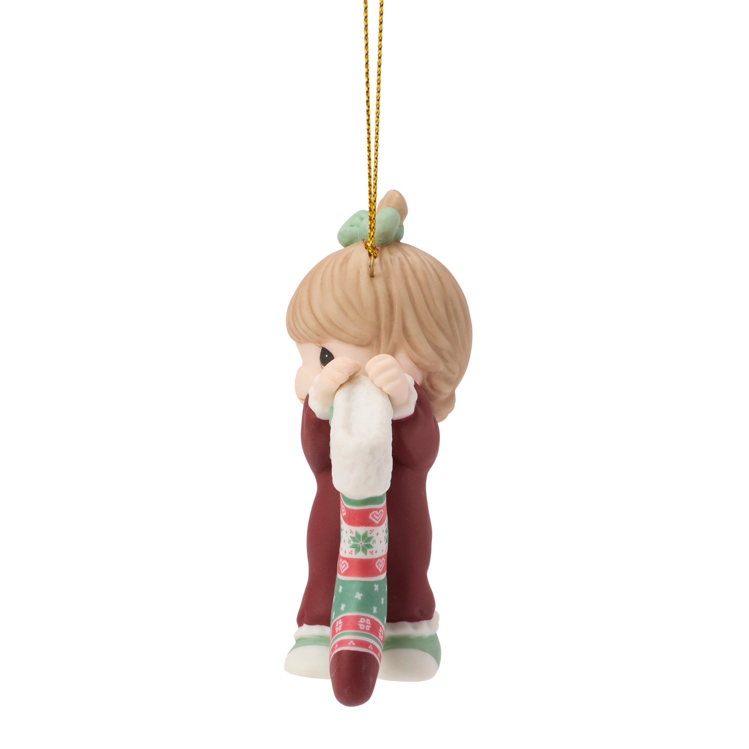 It's Beginning To Look A Lot Like Christmas Girl Ornament - Image 5