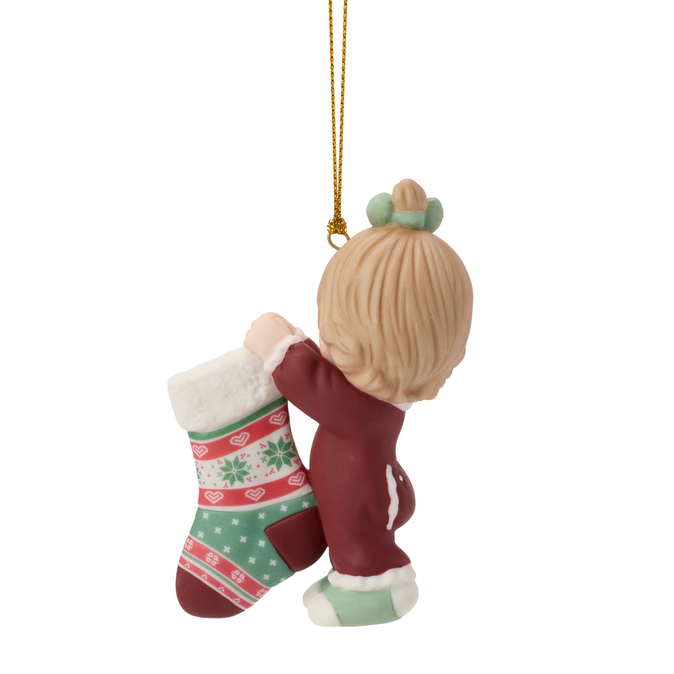 It's Beginning To Look A Lot Like Christmas Girl Ornament - Image 7