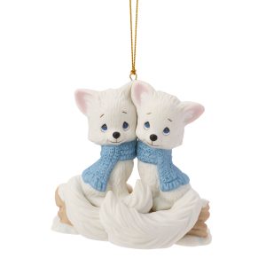 Fur-ever By Your Side Arctic Fox Ornament
