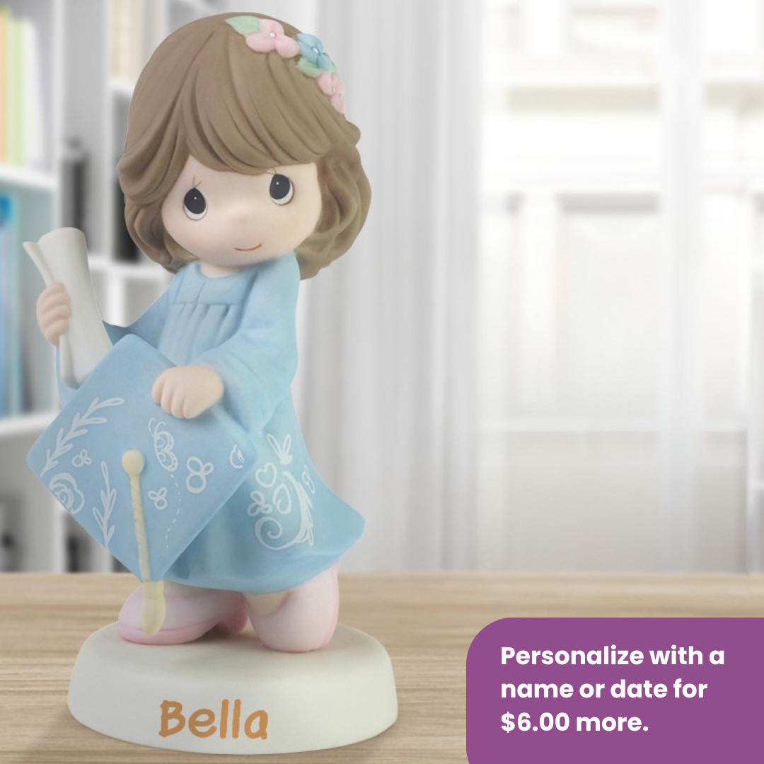 The Future Belongs To You Brunette Figurine - Image 5